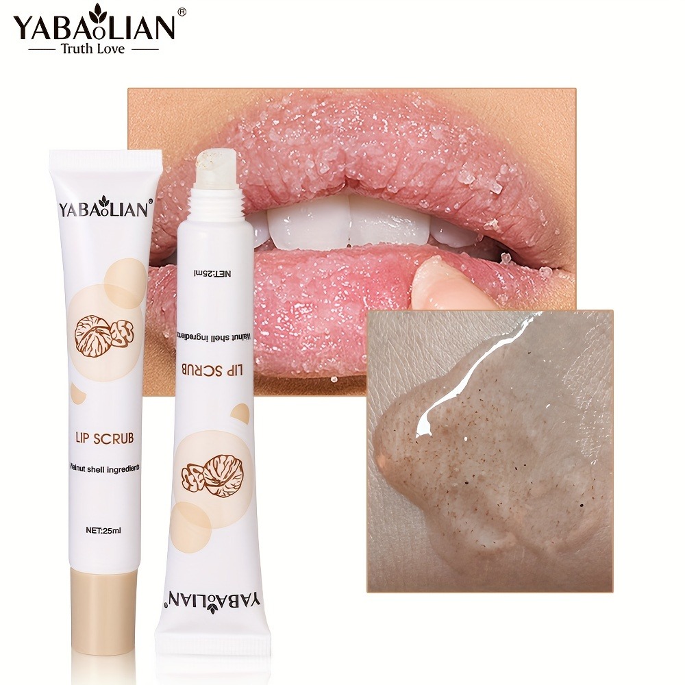 EXFOLIANTE DE LABIOS DE CÁSCARA DE NUEZ YABAoLIAN Gisele Stephanie