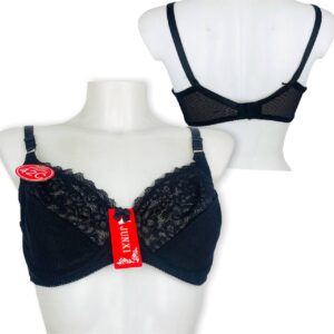 CORPIÑO PARA DAMA CON ENCAJE SIN PUSH UP COPA C 0005 – JUNXI