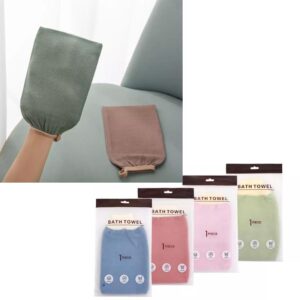 GUANTE EXFOLIANTE DE TELA COLORES SURTIDOS – YIXIN