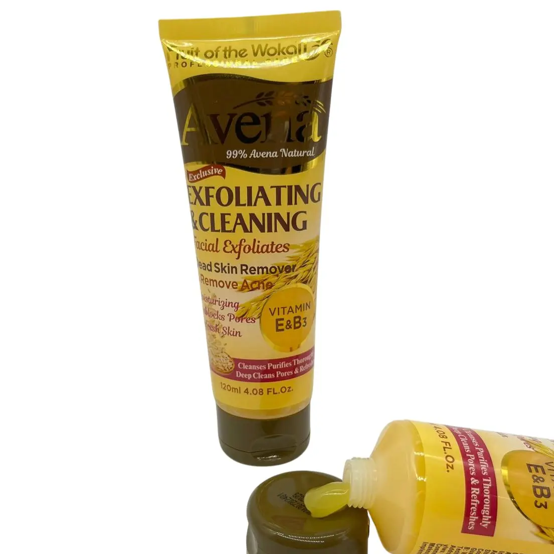EXFOLIANTE FACIAL DE AVENA - WOKALI HA-3107
