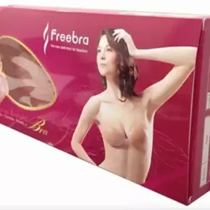 BRASIER INVISIBLE DE SILICONA – FREEBRA CAJA ROJA C/BRETTEL – TAMAÑO A, B, C, D