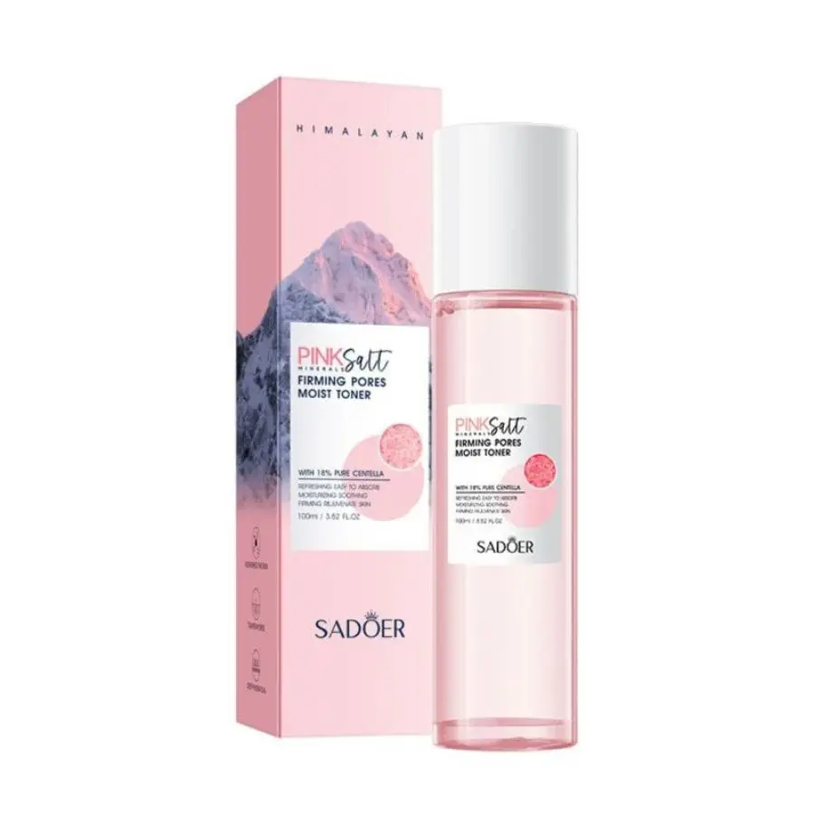 TÓNICO REAFIRMANTE DE POROS DE SAL ROSA 100ML - SADOER SD39132
