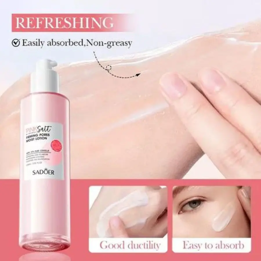 LOCIÓN REAFIRMANTE DE POROS DE SAL ROSA 100ML - SADOER SD39149 - Imagen 2