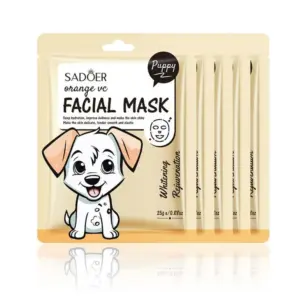 MASCARILLA FACIAL BLANQUEADORA / PERRO 25G – SADOER SD38364