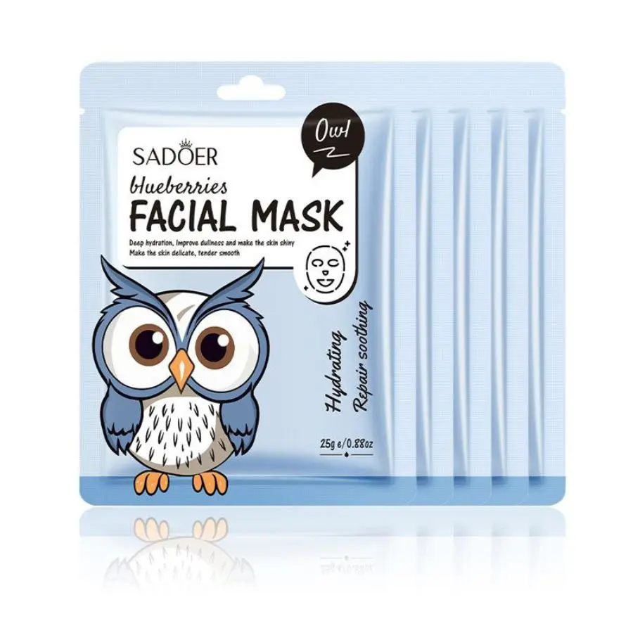 MASCARILLA FACIAL ARÁNDANOS CALMANTE / BUHO 25G - SADOER SD38388