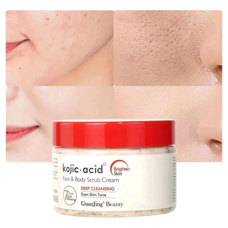 CREMA EXFOLIANTE PARA ROSTRO Y CUERPO 320G - GUANJING GJ7220 - Imagen 2