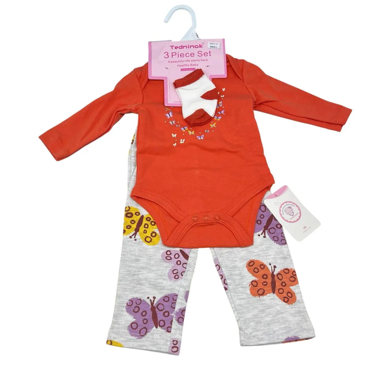 SET 3PCS BODY MANGA LARGA+PANTALONCITO+MEDIA – TEDMIMAK