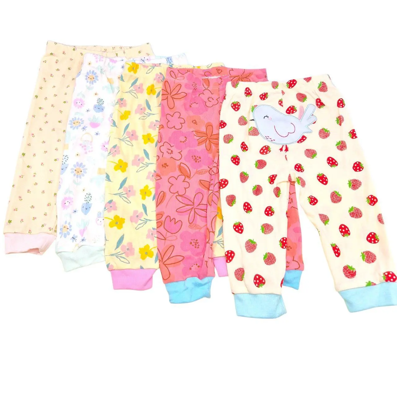 PANTALONCITO LARGO P/BEBE 5PCS C/ESTUCHE DISEÑO DE NENA - TEDMIMAK