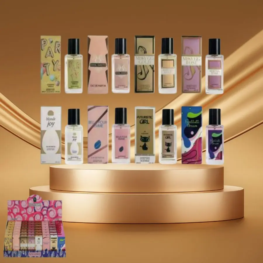 PERFUME DE DAMA 30ML FRAGANCIAS SURTIDAS VL3303 - V.V LOVE