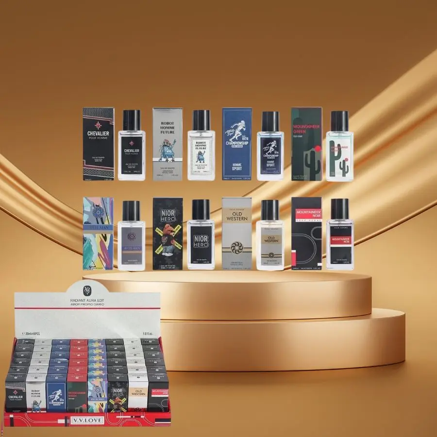 PERFUME DE HOMBRE 30ML FRAGANCIAS SURTIDAS VL3304 – V.V LOVE