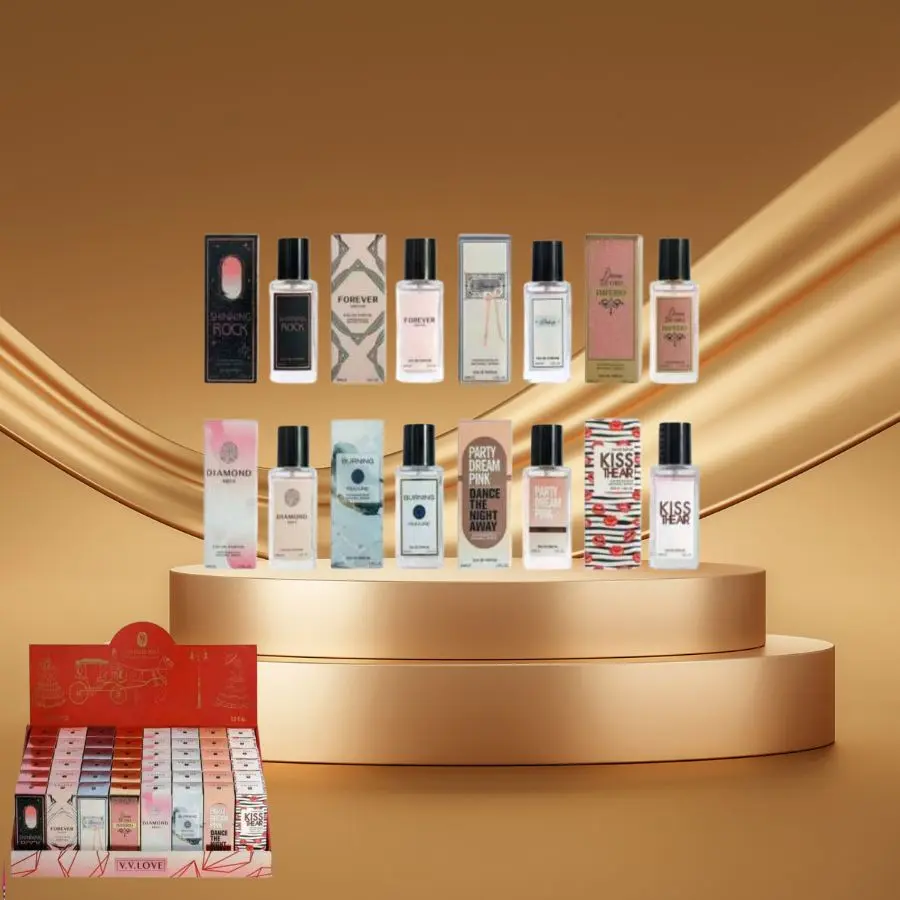 PERFUME DE DAMA 30ML FRAGANCIAS SURTIDAS VL3305 – V.V LOVE