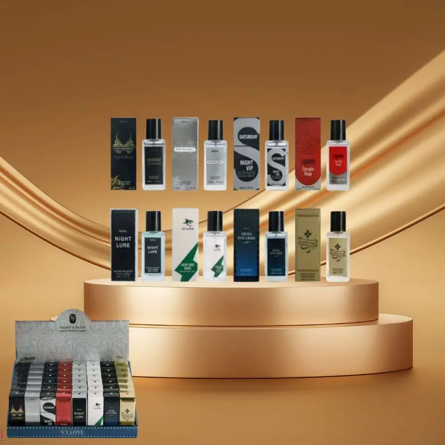 PERFUME DE HOMBRE 30ML FRAGANCIAS SURTIDAS VL3302 – V.V LOVE