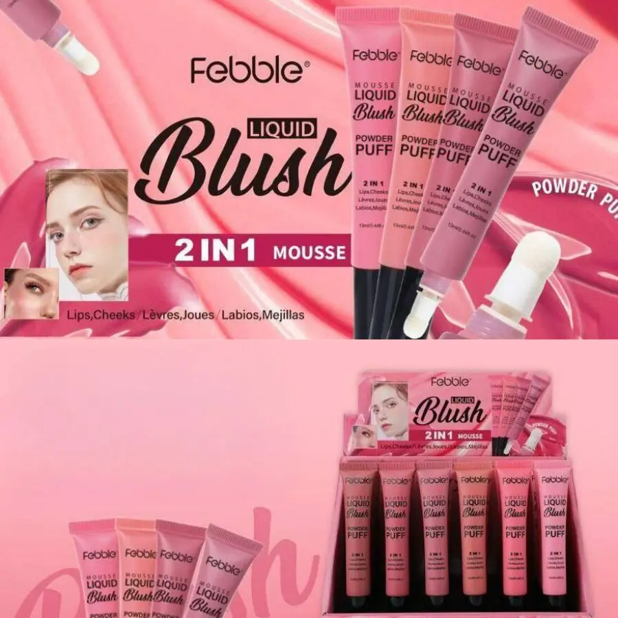 RUBOR + LABIAL EN LIQUIDO FS474 - FEBBLE