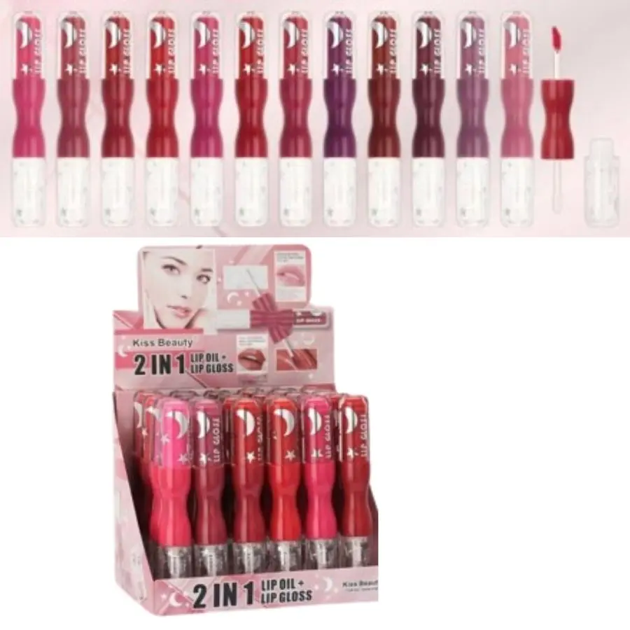 LABIAL + BRILLO LABIAL 2EN1 70454-03B - KISS BEAUTY