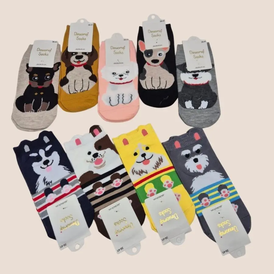 DINUOMQI MEDIA SOQUETE CON DISEÑO