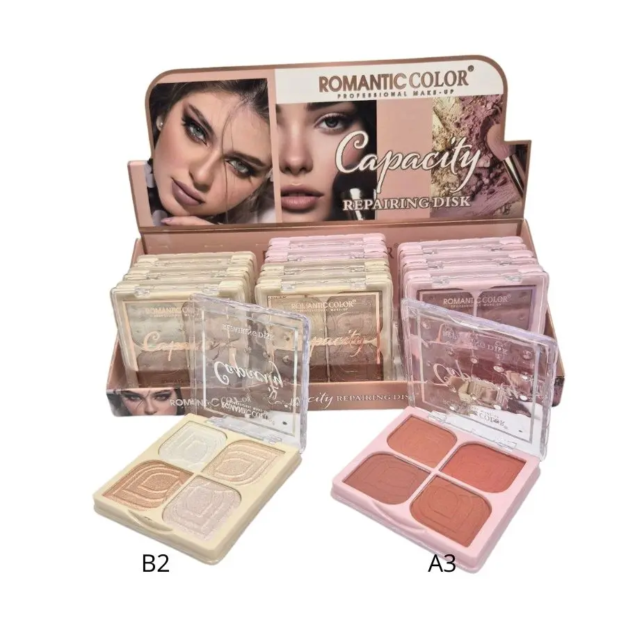 RUBOR & ILUMINADOR CAPACITY RC5097- ROMANTI COLOR