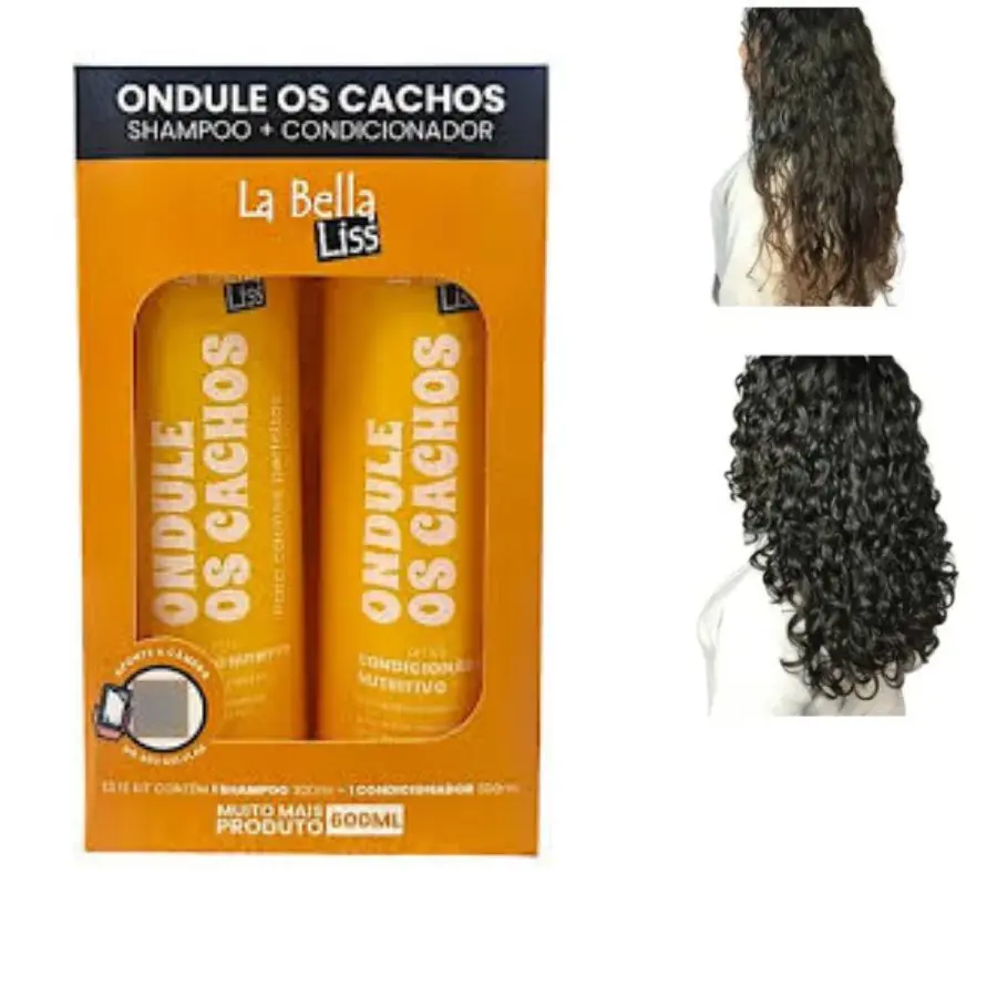 Kit Shampoo + Condicionador Ondule Os Cachos - La Bella Liss