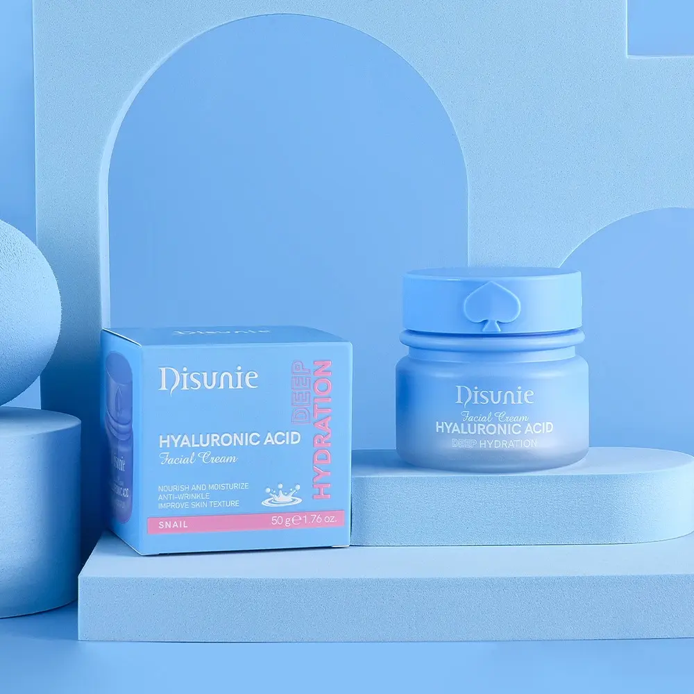 CREMA FACIAL HIDRATANTE ÁCIDO HIALURÓNICO 50G DE8203 ( deep hydration) - DISUNIE