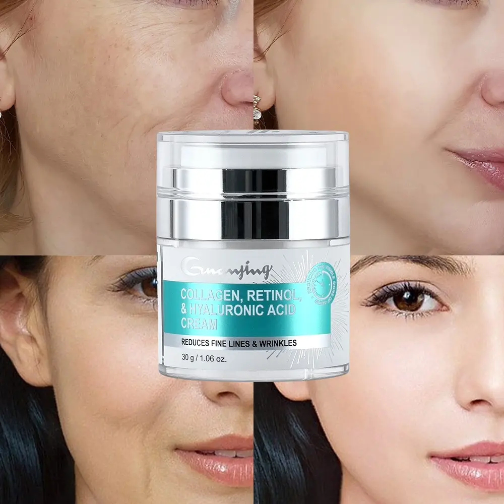 CREMA ANTIEDAD COLAGENO & RETINOL 30ML GJ6516 - GUANJING - Imagen 2