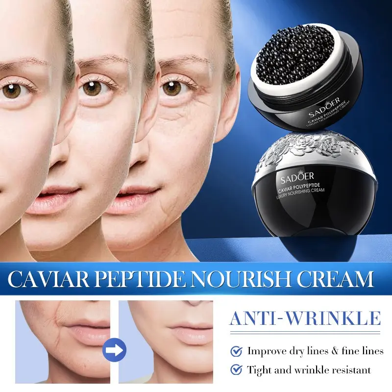 CREMA FACIAL ESENCIA DE CAVIAR + POLIPÉPTIDO 30 g SD46078 - SADOER - Imagen 2