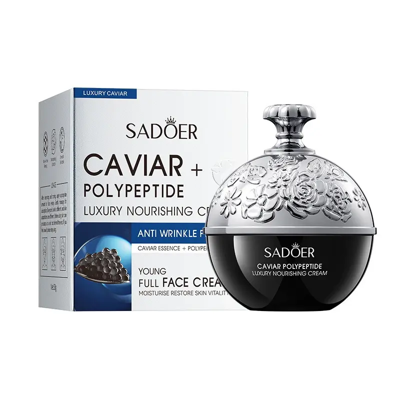 CREMA FACIAL ESENCIA DE CAVIAR + POLIPÉPTIDO 30 g SD46078 - SADOER