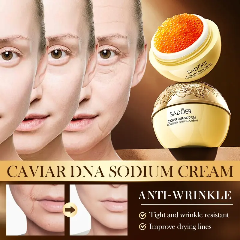 CREMA FACIAL PERLITAS CON CAVIAR + DNA SODIUM +COLÁGENO 30G SD46085 - SADOER - Imagen 2