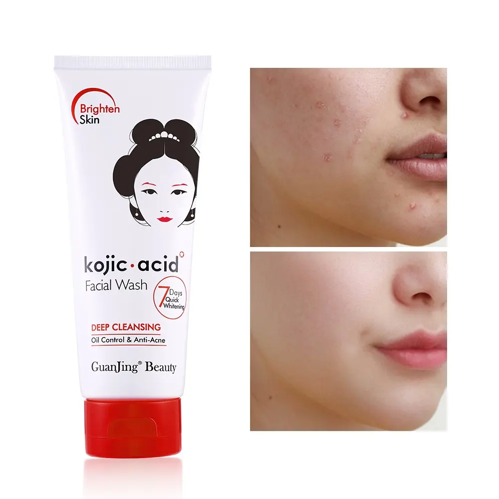 LIMPIADOR FACIAL ÁCIDO KÓJICO 100G GJ7161-1 - GUANJING - Imagen 2