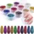GLITTER EN FRASCO X12PCS – NAIL ART